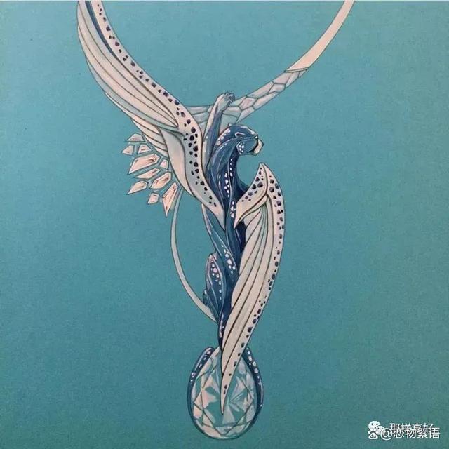 美轮美奂，风格各异的珠宝设计师手绘 Vladimir Skrotzky